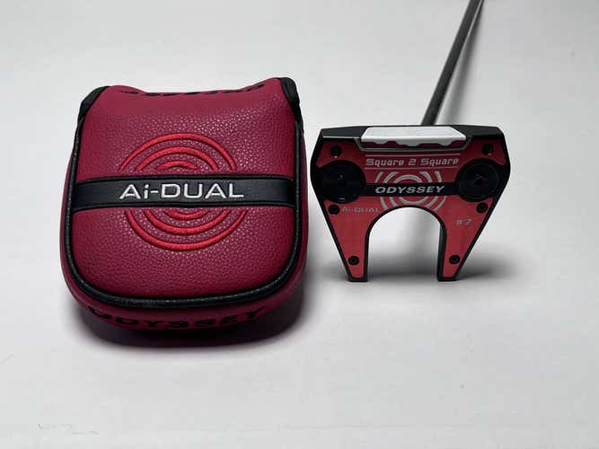 Odyssey Ai-Dual Square 2 Square #7 Putter 35" Mens RH HC