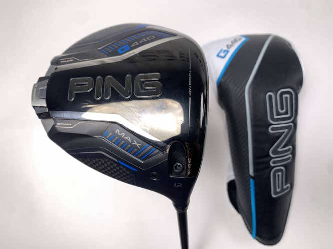 Ping G440 MAX Driver 12* Alta CB Soft Regular 50g Senior Graphite Mens RH HC