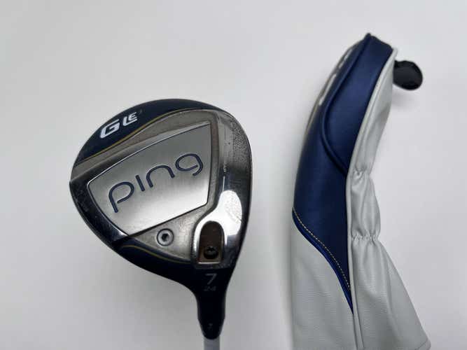 Ping G LE 3 7 Fairway Wood 24* ULT 250 Ladies RH HC Undersize Grip