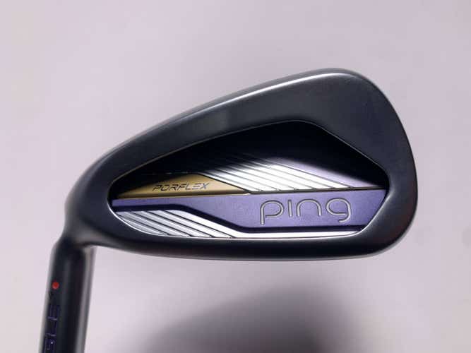 LEFTY Ping G LE 4 Single 7 Iron Orange Dot 2* Flat Alta LE Ladies Graphite LH