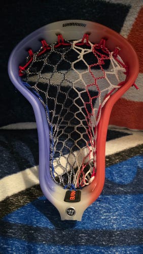 Warrior Burn Formula Head with custom USA theme mesh and dye