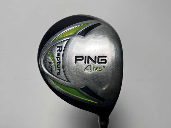 Ping Rapture V2 4 Fairway Wood 17.5* TFC 939 F Stiff Graphite Mens RH