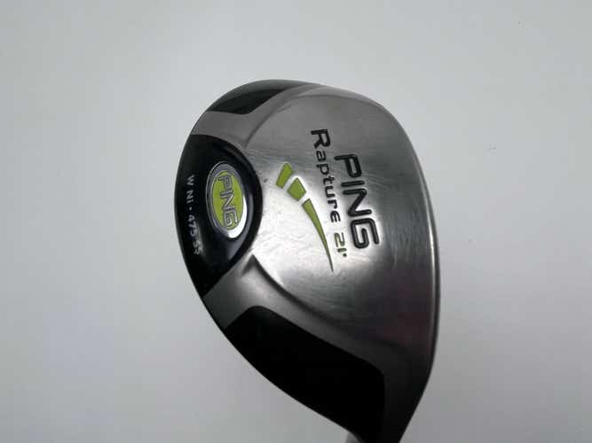 Ping Rapture 4 Hybrid 21* Grafalloy Pro Launch Blue Stiff Graphite Mens RH