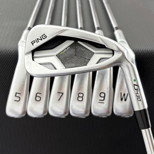 PING G430 IRON SET 4-W GREEN DOT