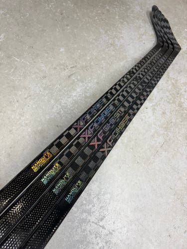 4 PACK 80 Flex P86 Senior CCM XF Ghost Pro Left Hand Hockey Stick (New) AUSTON MATTHEWS Pro Stock