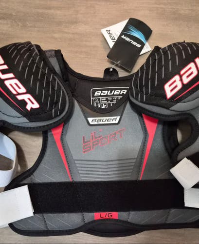 Large Junior Bauer Lil Sport Shoulder Pads (New)