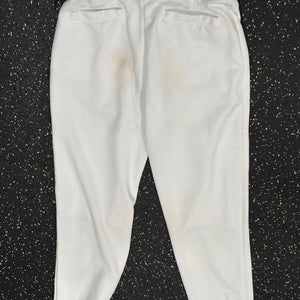 Used Mizuno YOUTH BASEBALL PANTS BB/SB Pant Mens White MD 11849-S000042667