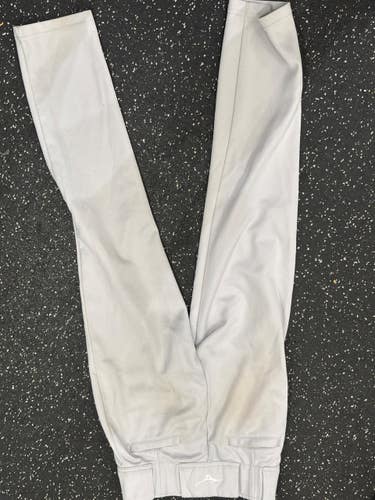 Used Mizuno YOUTH BASEBALL PANTS BB/SB Pant Mens Grey MD 11849-S000042665