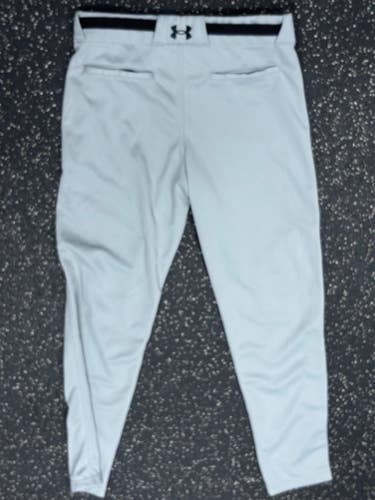 Used Under Armour YOUTH BASEBALL PANTS BB/SB Pant Boys Grey XL 11849-S000042670