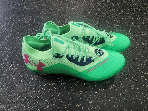Used Under Armour SHADOW ELITE 2 Soccer Cleats Neon Green Senior 9.5 11849-S000042433