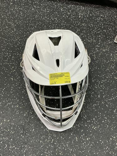 Used Cascade XRS Lacrosse Helmet White One Size 10743-S000490753