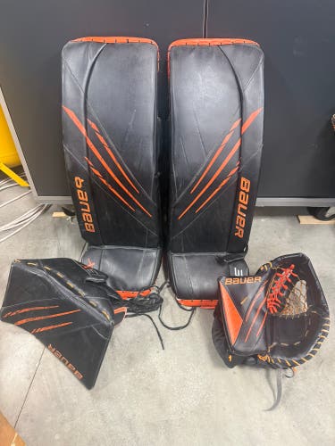32" Bauer Vapor 3X Regular Goalie Full Set (Used)