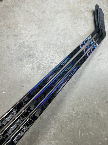 3 Pack 105 Flex P29M Senior CCM RibCor Trigger 9 Pro Left Hand Hockey Stick Pro Stock (New)