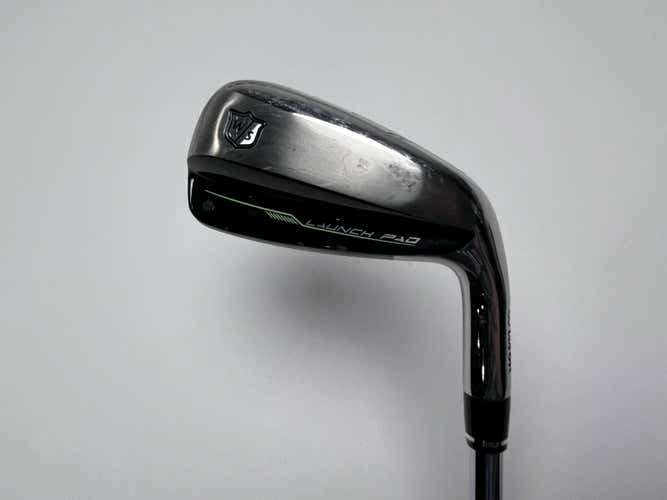 Wilson Launch Pad 2 Single 6 Iron KBS Max Ultralite Stiff Steel Mens RH