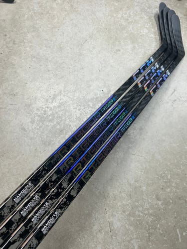 4 Pack 105 Flex P29M Senior CCM RibCor Trigger 9 Pro Left Hand Hockey Stick Pro Stock (New)