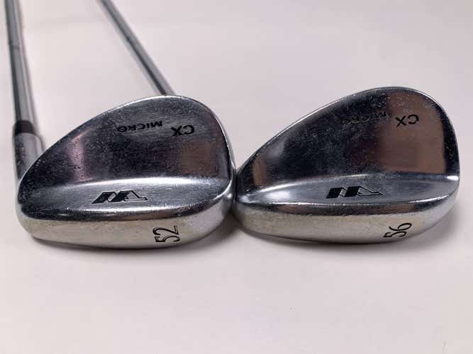 Wishon Golf CX micro Wedge Set 52* | 56* True Temper Wedge Steel Mens RH