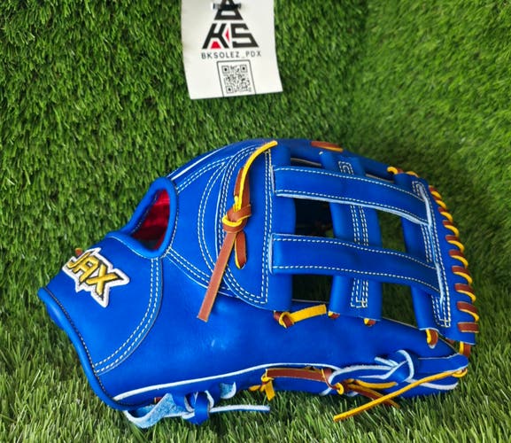 RH Outfield Jax Athletics LJ-10 Baseball Glove 12.5" (New)