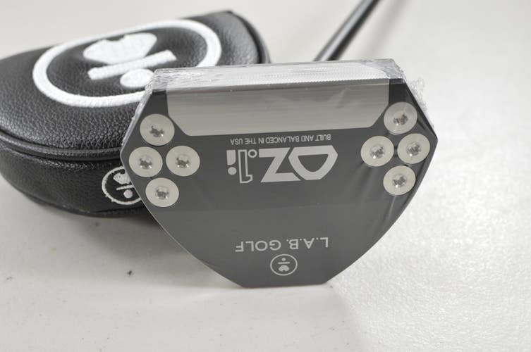 LAB Golf OZ.1i Insert 32" 69* Putter Right Steel with Cover New #224659