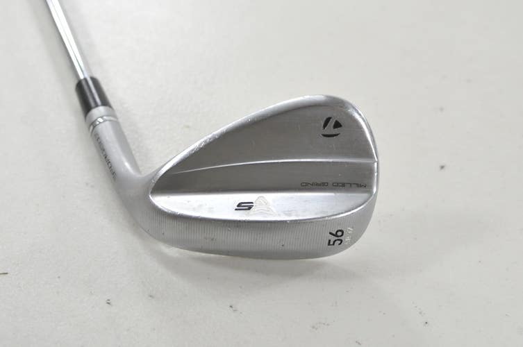 TaylorMade Milled Grind 5 Chrome 56*-12 Wedge DG 115g Wedge Flex Steel #224637