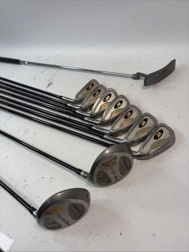 Golden Bear Power Curve Golf Set, RH, 3w, 5w, 3-9 iron & Putter