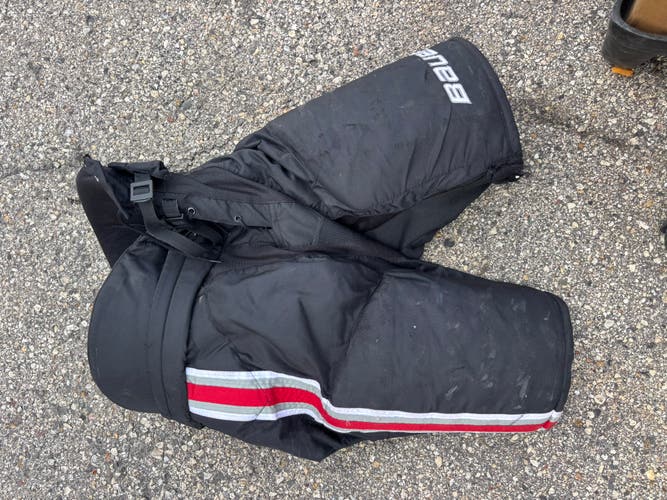 Senior Medium Bauer Hockey Pants Pro Stock (Used)