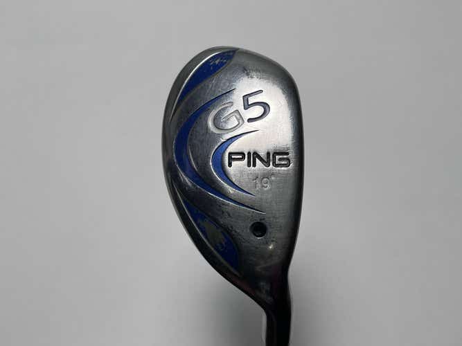Ping G5 Hybrid 19* TFC 100 H Regular Graphite Mens RH Midsize Grip