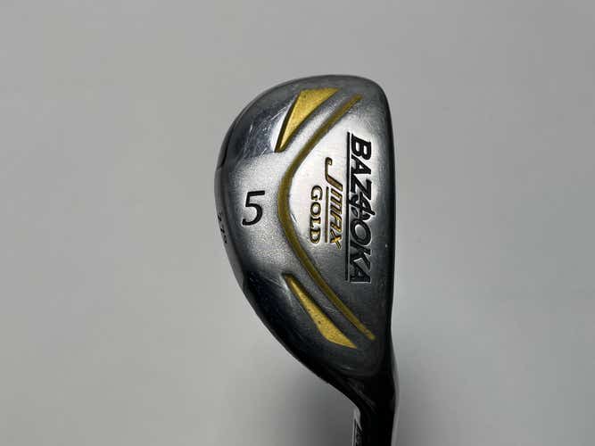 Tour Edge Bazooka Jmax Gold 5 Hybrid 27* Bazooka JMAX 74g Regular Graphite RH