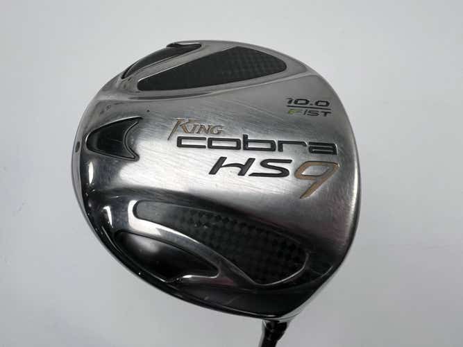 Cobra HS9 F Driver 10* Graphite Design YS-5.6+ 55g Regular Graphite Mens RH