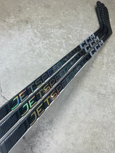 3 PACK 90 Flex Custom P29 Senior CCM Jetspeed FT6 Pro Left Hand Hockey Stick Pro Stock