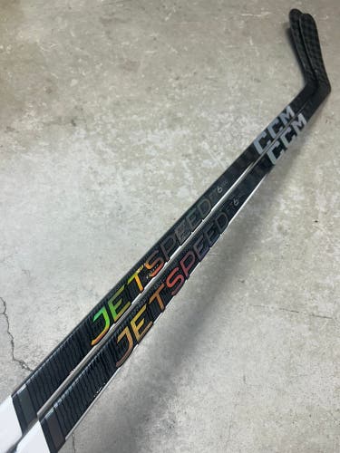 2 PACK 90 Flex Custom P29 Senior CCM Jetspeed FT6 Pro Left Hand Hockey Stick Pro Stock