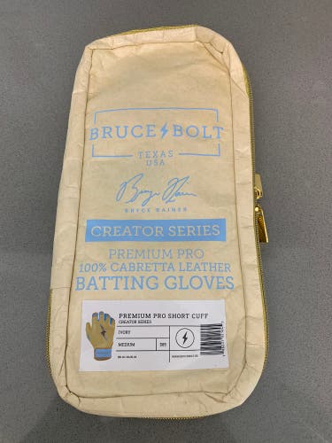 Bruce Bolt Rainier Signature Series Short Cuff Batting Gloves