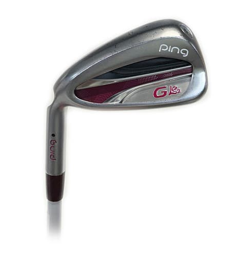 LH Ping G Le2 7-PW+UW+SW Iron Set Black Dot Graphite Ping ULT 240 Ladies Flex