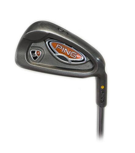 Ping i10 Single 6 Iron Yellow Dot Steel Stiff Flex