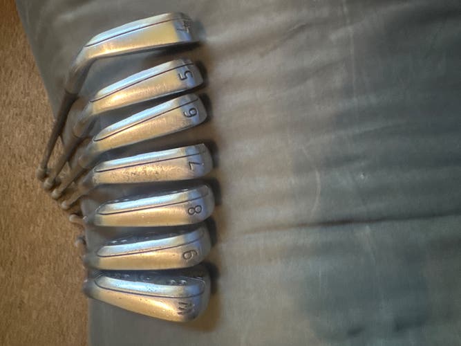 Men's PXG 0311 XP GEN6 Right Handed Iron Set Stiff Flex Graphite Shaft (Used)
