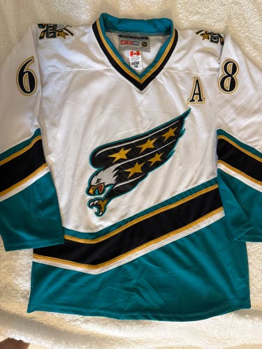 Jaromir Jagr Stitched CCMWashington Capitals Jersey Size Large (48)