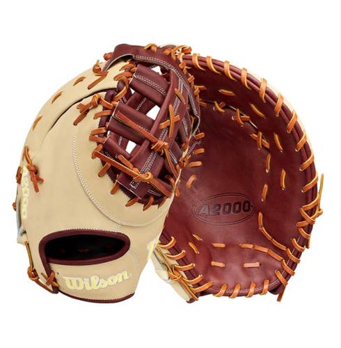 Wilson RH Throw First Base A2000 Baseball Glove 13" (New) Model# WBG06401RT13