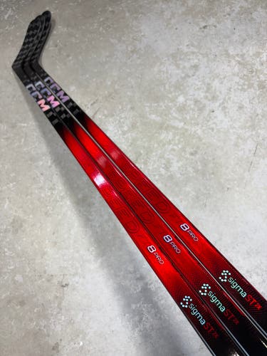 3 PACK 95 Flex P86 Senior CCM FT8 Pro Right Hand Hockey Stick (New) Pro Stock