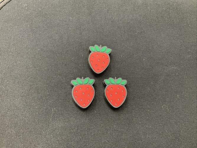 Strawberry Tennis Dampeners - 3 Pack