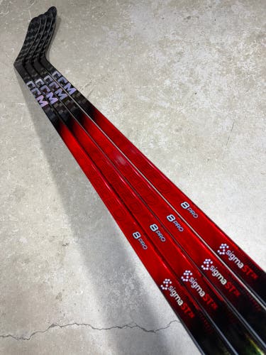 4 PACK 95 Flex P86 Senior CCM FT8 Pro Right Hand Hockey Stick (New) Pro Stock