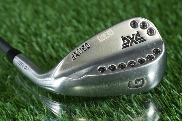 PXG 0311XF Demo Stamped Gap Wedge "G" Forged Accra 60i Regular Flex Graphite RH