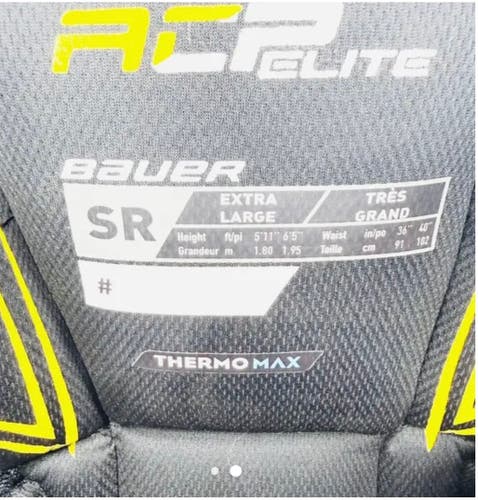 New Bauer Supreme ACP Elite Hockey Girdle