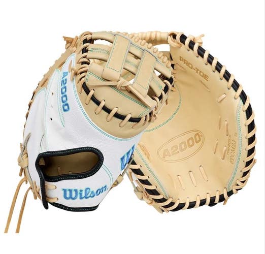 Wilson RH Throw Catcher's A2000 Softball Glove 34" (New) Model# WBG07301RT34
