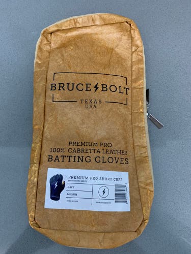 Bruce Bolt Pro Series Short Cuff Batting Gloves