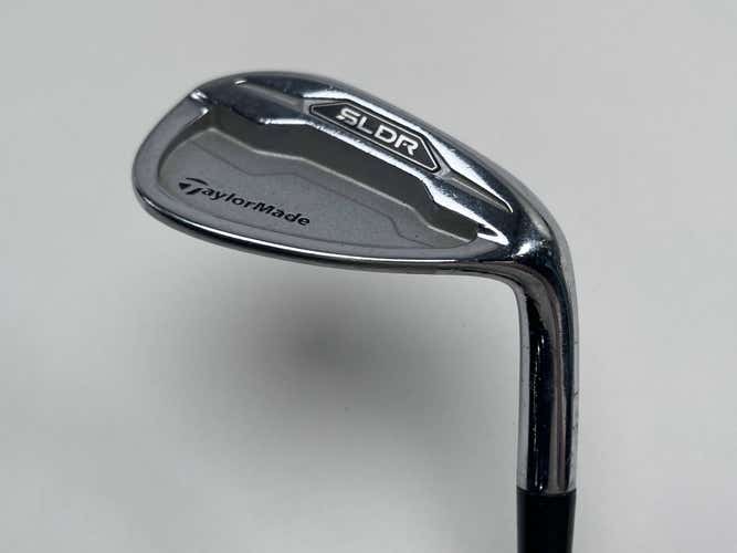 TaylorMade SLDR Sand Wedge SW Fujikura 77g Stiff Graphite Mens RH Midsize Grip