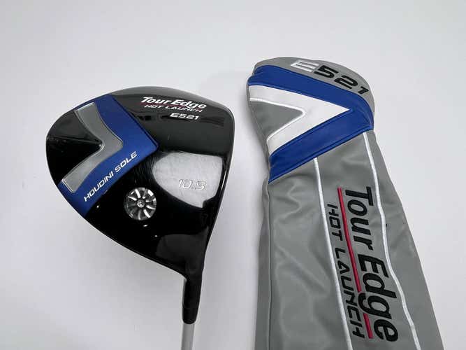 Tour Edge Hot Launch E521 Driver 10.5* Fubuki HD 50g Regular Graphite Mens RH HC
