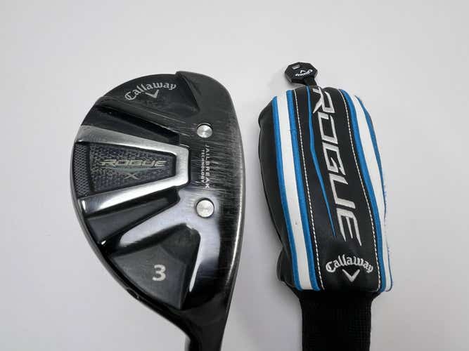 Callaway Rogue X 3 Hybrid 18* Aldila Synergy 60g Regular Graphite Mens RH HC