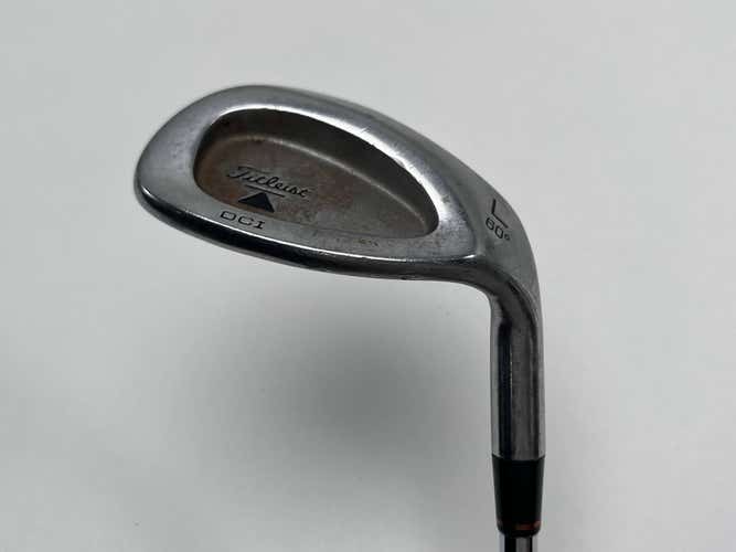 Titleist DCI Black Lob Wedge LW 60* Wedge Steel Mens RH Midsize Grip