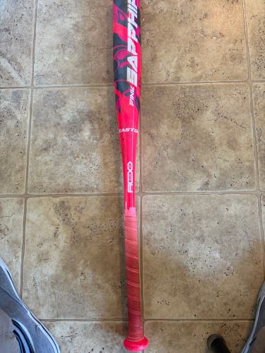 2025 Easton Pink Sapphire Alloy Bat (-10) 18 oz 28" (Used)