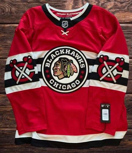 Chicago Blackhawks 2025 Winter Classic Fanatics Premium Authentic Pro Jersey Size 50