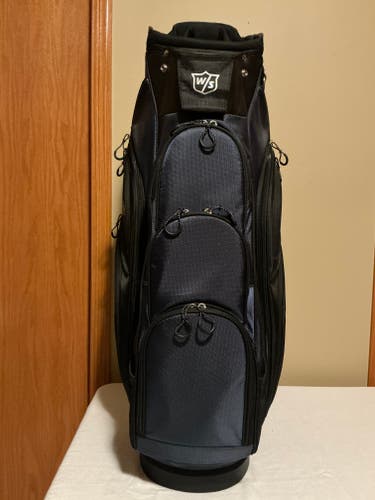 NEW Wilson Staff Xtra Golf Cart Bag Navy Blue